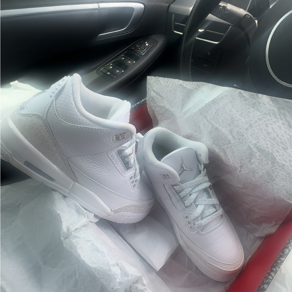 Jordan Kids White Sneakers